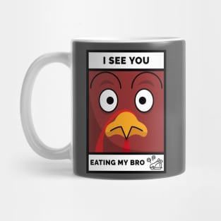 Funny Chicken deisgn for Thanksgiving Mug